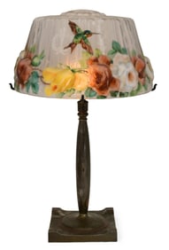 Pairpoint Puffy "Hummingbird" Table Lamp