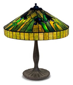 J.A. Whaley & Co. "Iris" Table Lamp