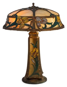 Bradley & Hubbard Art Nouveau Table Lamp