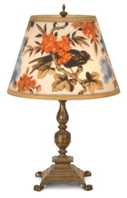 Pairpoint "Black Crow" Table Lamp