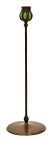 Tiffany Studios Blown Glass Candlestick