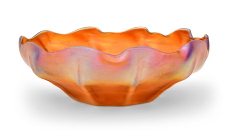 Tiffany Studios Favrile Glass Bowl