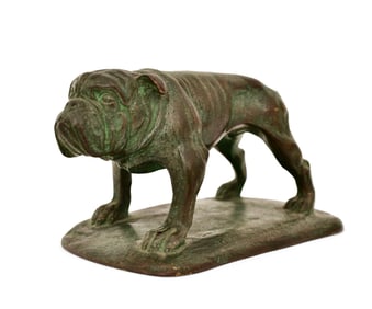 Tiffany Studios "Bulldog" Paperweight
