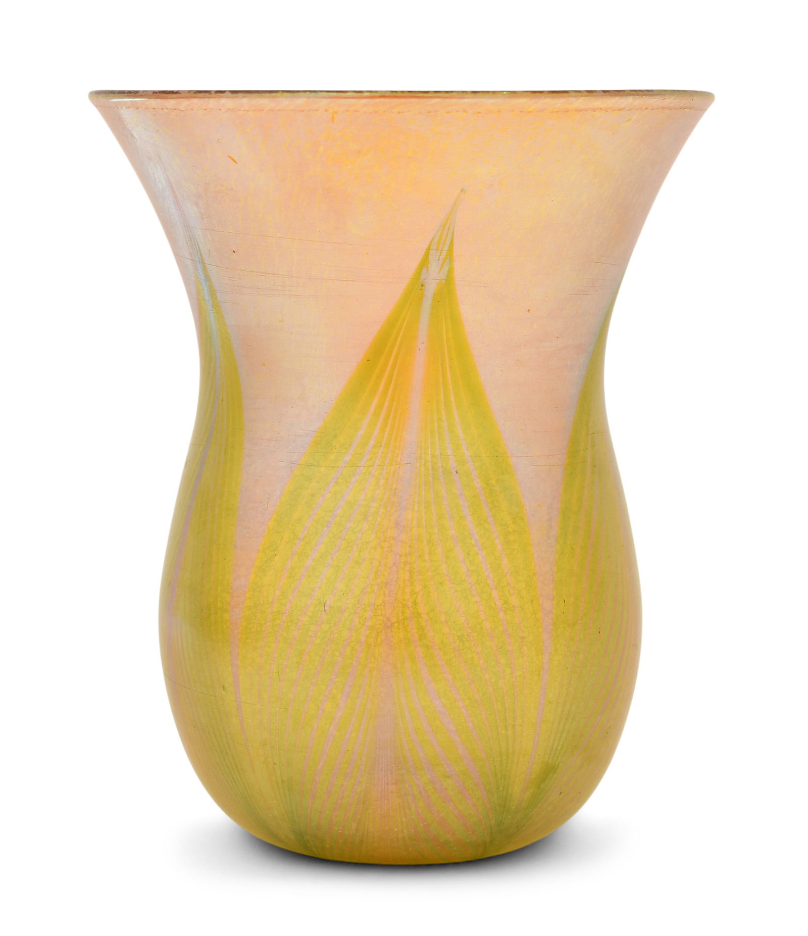Tiffany Studios "Pulled Feather" Vase (1 of 5)
