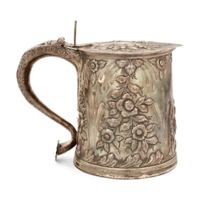 English William & Mary Silver Pitcher, London