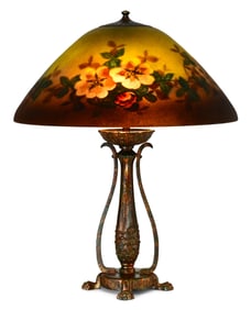 Moe Bridges Co. Floral Table Lamp