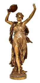 Jean-Louis Gregoire (French, 1840-1890), Tambourine Dancer