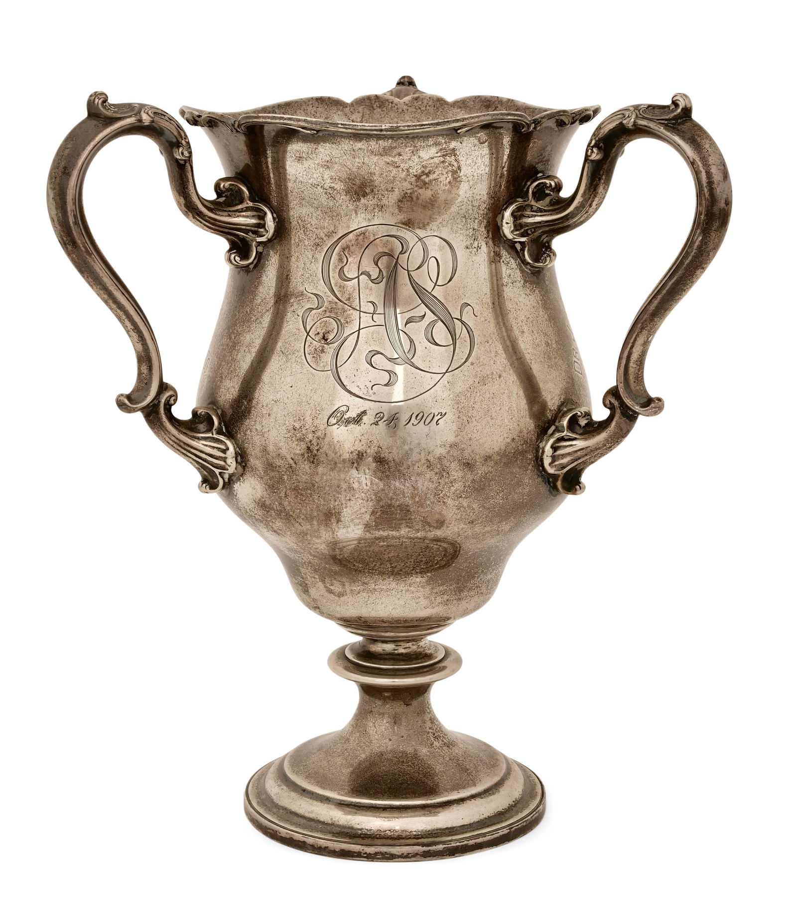 Gorham Sterling Silver Three-Handled Trophy (1 of 5)
