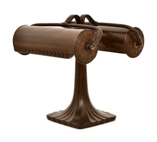 Handel Double Student Lamp