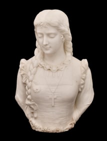 Italian Marble Sculpture of Juliet