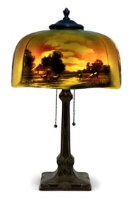 Pittsburgh Scenic Table Lamp