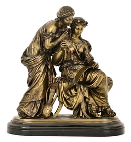 Mathurin Moreau (French, 1822-1912), "The Music Lesson"