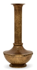 Roycroft "American Beauty" Hammered Copper Vase
