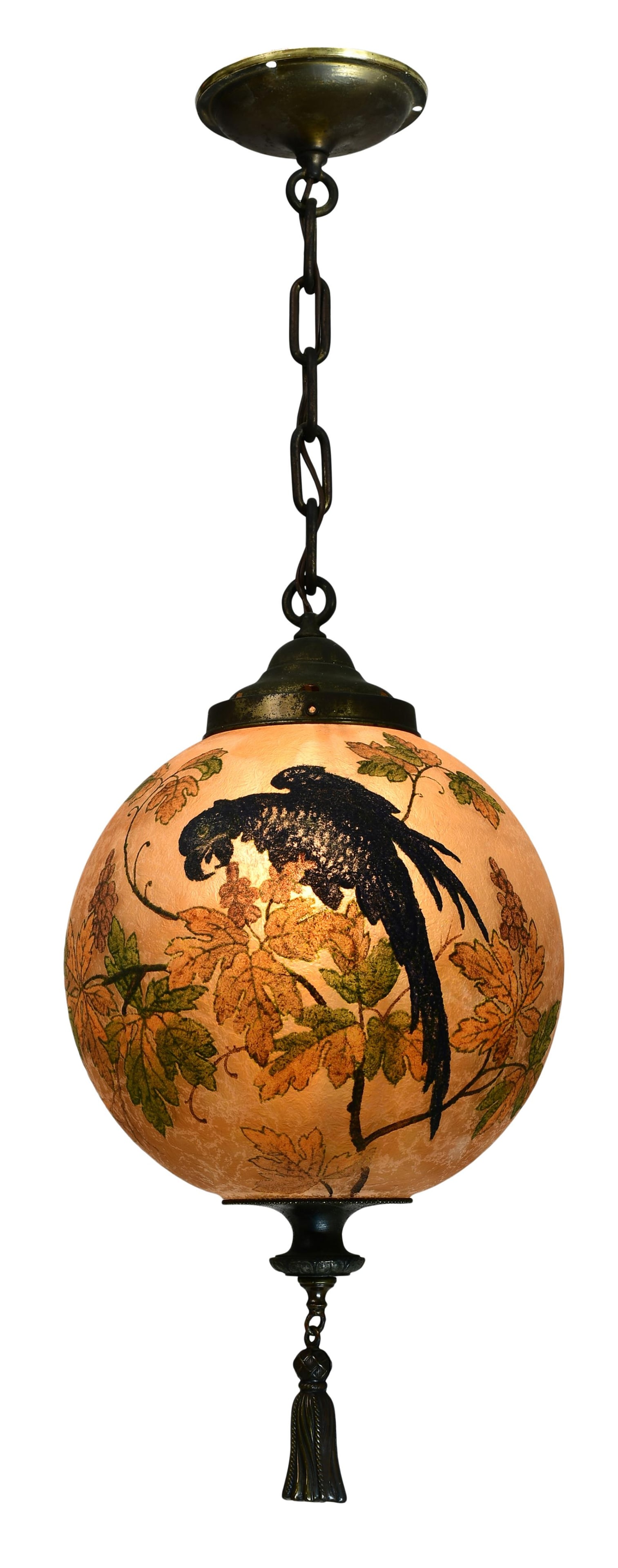 Handel "Parrot" Globe Ceiling Light (1 of 8)