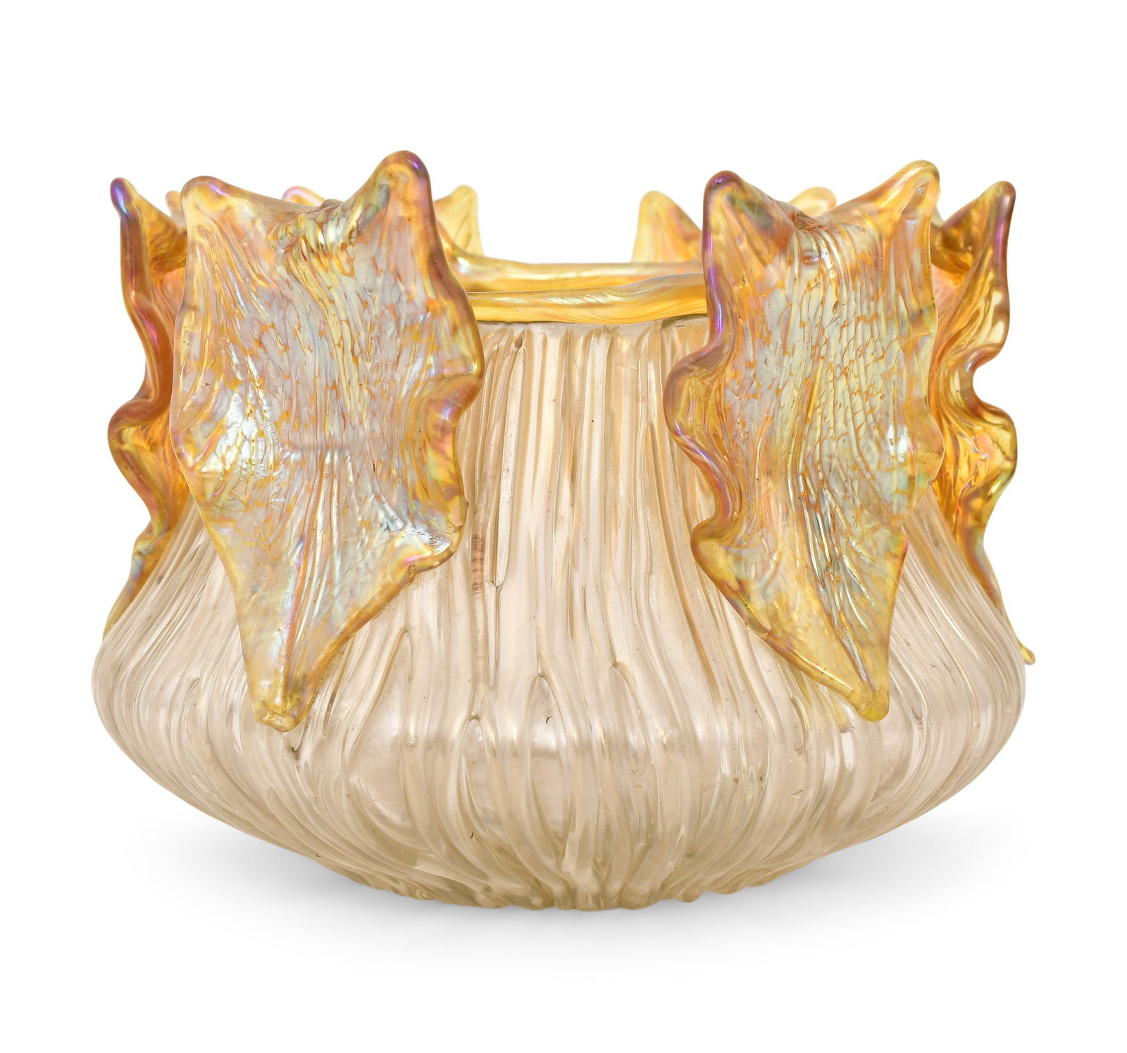 Johann Loetz Witwe, Leopold Bauer, Art Glass Vase (1 of 4)