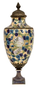 Royal Bonn Porcelain Floral Urn with Cover