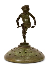 Bonnie MacLeary (American, 1890-1971), "Ouch" Bronze Sculpture