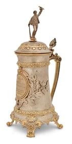 English Silver Shooting Trophy Tankard