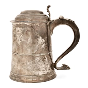 English George II Silver Tankard