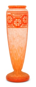 Schneider Glassworks Le Verre Francais Vase