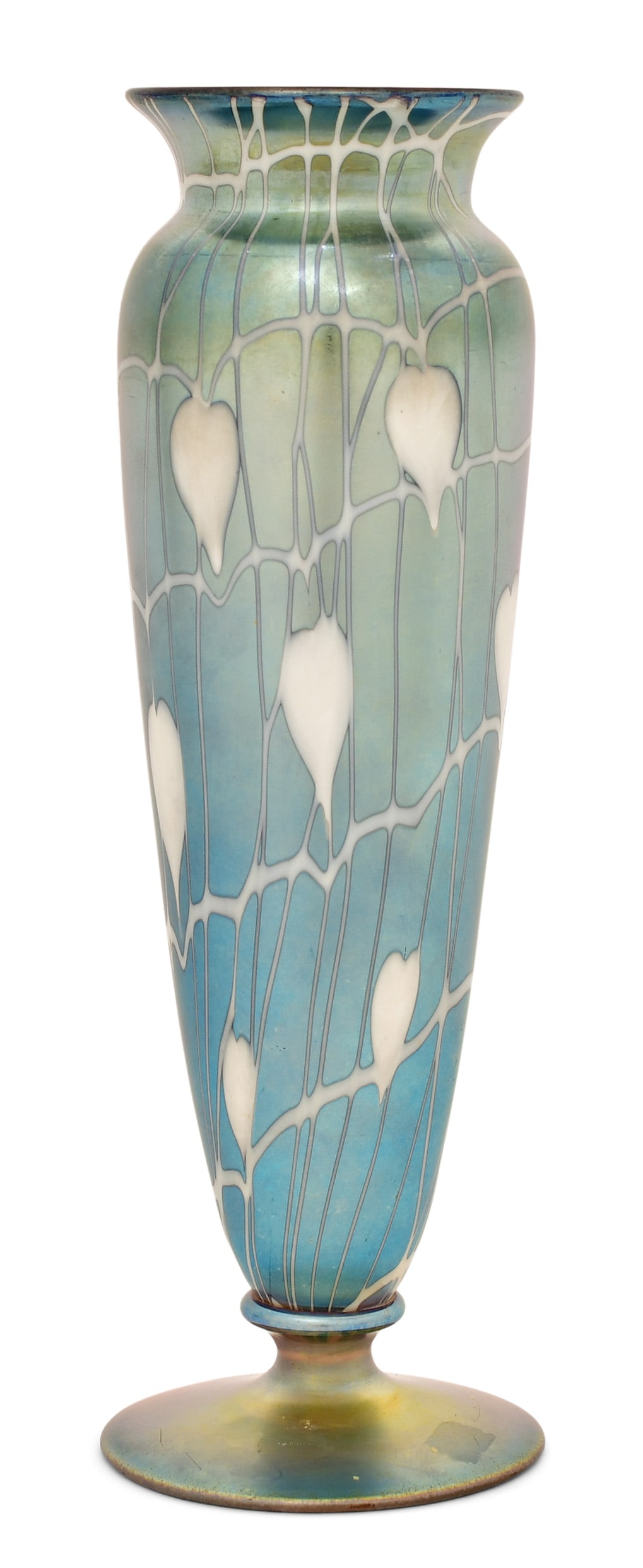 Durand Art Glass "Leaf & Vine" Vase (1 of 6)