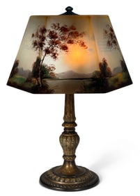 Jefferson Lamp Co. Scenic Table Lamp