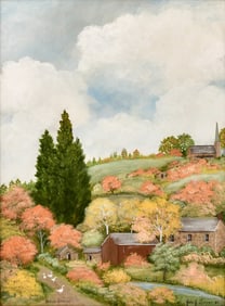 John J. Loeper (American, 20th/21st century), "Indian Summer"