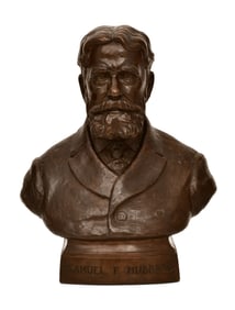 Joseph Domenico Portanova (American, 1909-1979), Bronze Bust of a Man