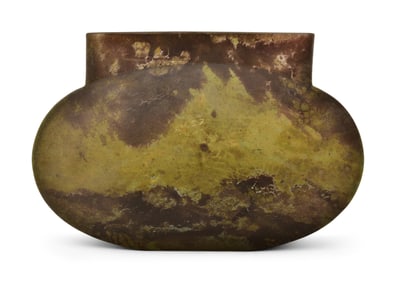 Daum, Nancy, Glass Pillow Vase