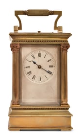 Single Fusee Hour Repeating Carriage Clock