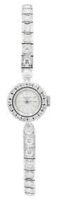 Patek Philippe Platinum & Diamond Wristwatch