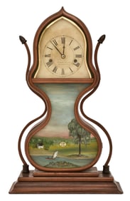 J.C. Brown / Forestville Mfg. Co. "Acorn" Shelf Clock