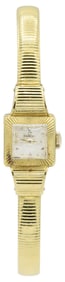 Omega 18K Yellow Gold Lady's Wristwatch in Case