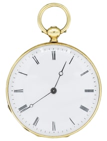 August Piguet 18K Pocket Watch, Geneve