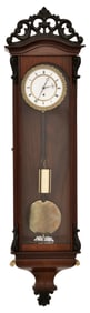 Miniature Biedermeier Vienna Regulator Clock