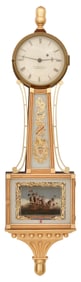 Ted E. Burleigh Jr. Presentation Banjo Clock