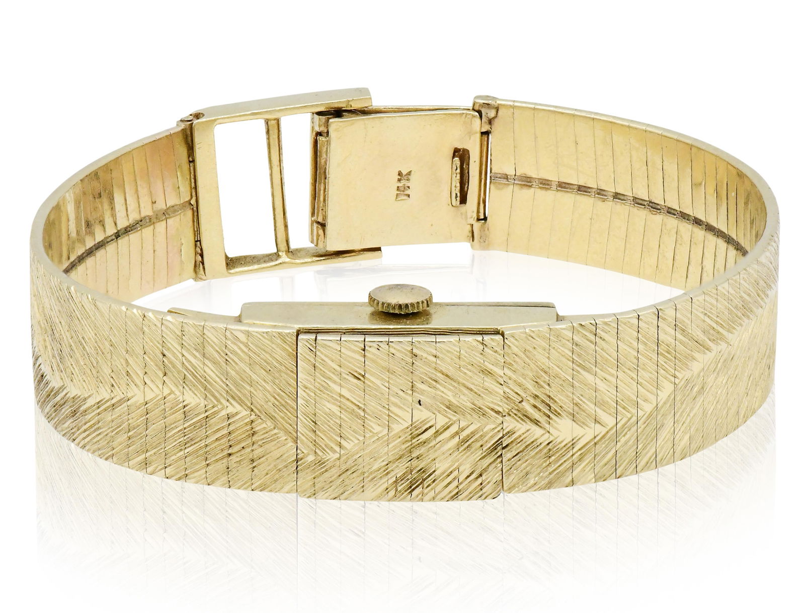 Cachet 14K Yellow Gold Bracelet Watch (1 of 4)
