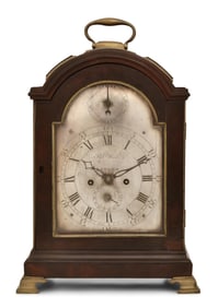 Robert Wood Fusee Bracket Clock, London