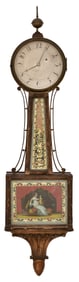 Aaron Willard Jr. (1783-1864), Presentation Banjo Clock, Boston, Massachusetts