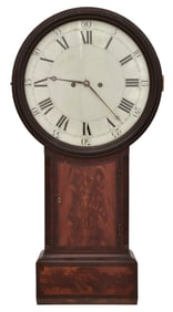 19th Century Time and Strike English Tavern Clock