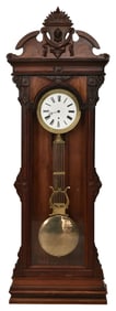 New Haven Clock Co. "Regulator No. 4" Jeweler's Wall Clock