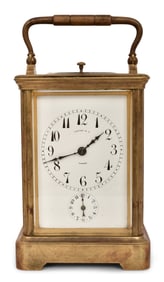 Tiffany & Co. Petite Sonnerie Repeating Carriage Clock with Case