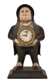 Waterbury Clock Co. "John Bull" Blinking Eye Clock