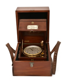 Henry P. Isaac (1830-1917), Maker to the Admiralty, Ship's Chronometer, London