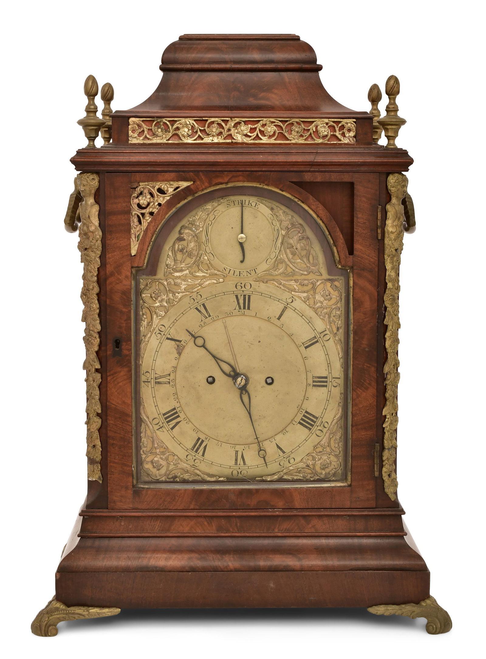 Vasily Volkov, Mockba (Moscow), Double Fusee Bracket Clock (1 of 10)