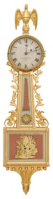 Edward H. Stone "Bride's" Banjo Clock, Bowie