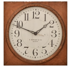 E. Howard & Co. Slave Clock with 24-Inch Dial