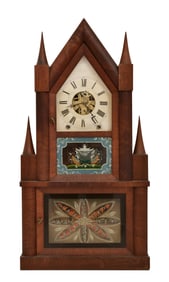 Birge & Fuller Detached Fusee Double Steeple Clock