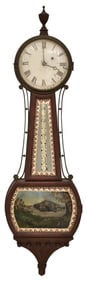 Early 19th Century American Banjo Clock
