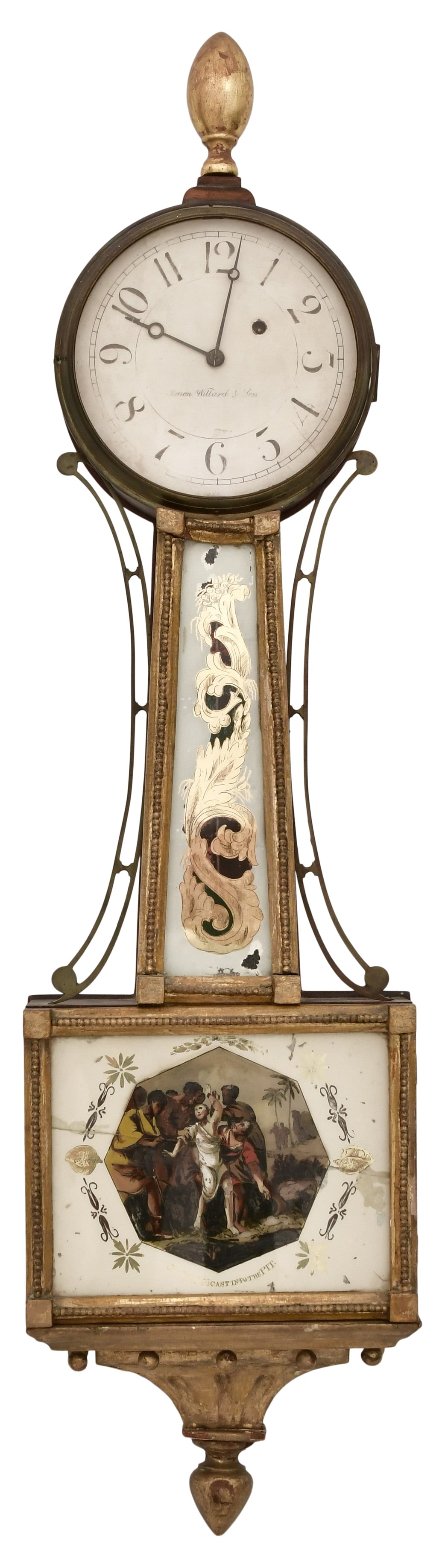 Simon Willard & Son Banjo Clock, Boston, Massachusetts (1 of 9)